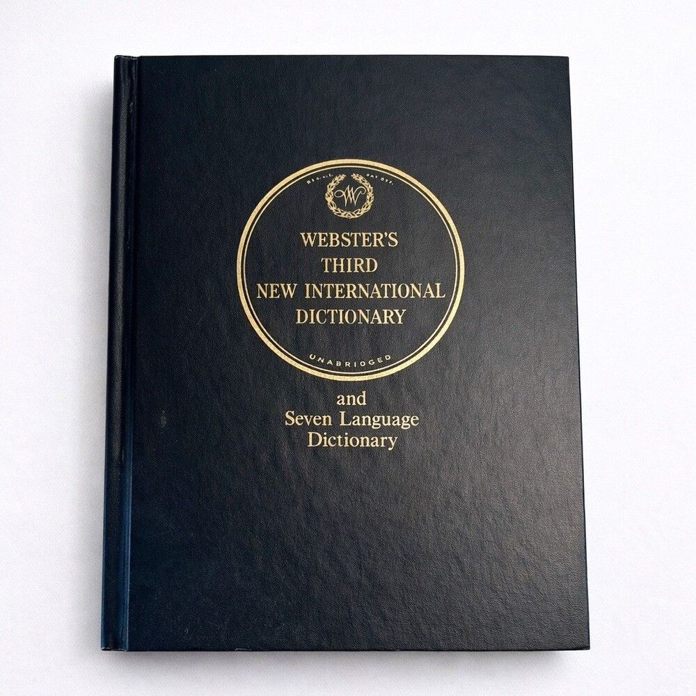 Webster’s Third New International Dictionary Volume II H-R Britannica Edition